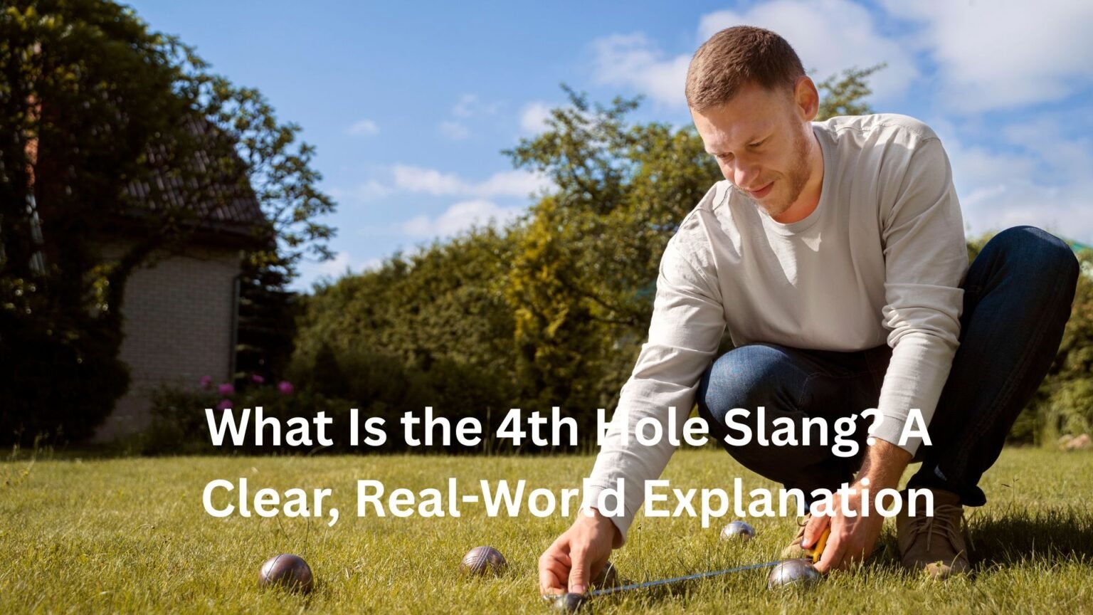what is the 4th hole slang