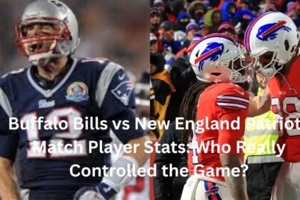 buffalo bills vs new england patriots match player stats