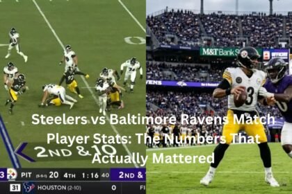 steelers vs baltimore ravens match player stats