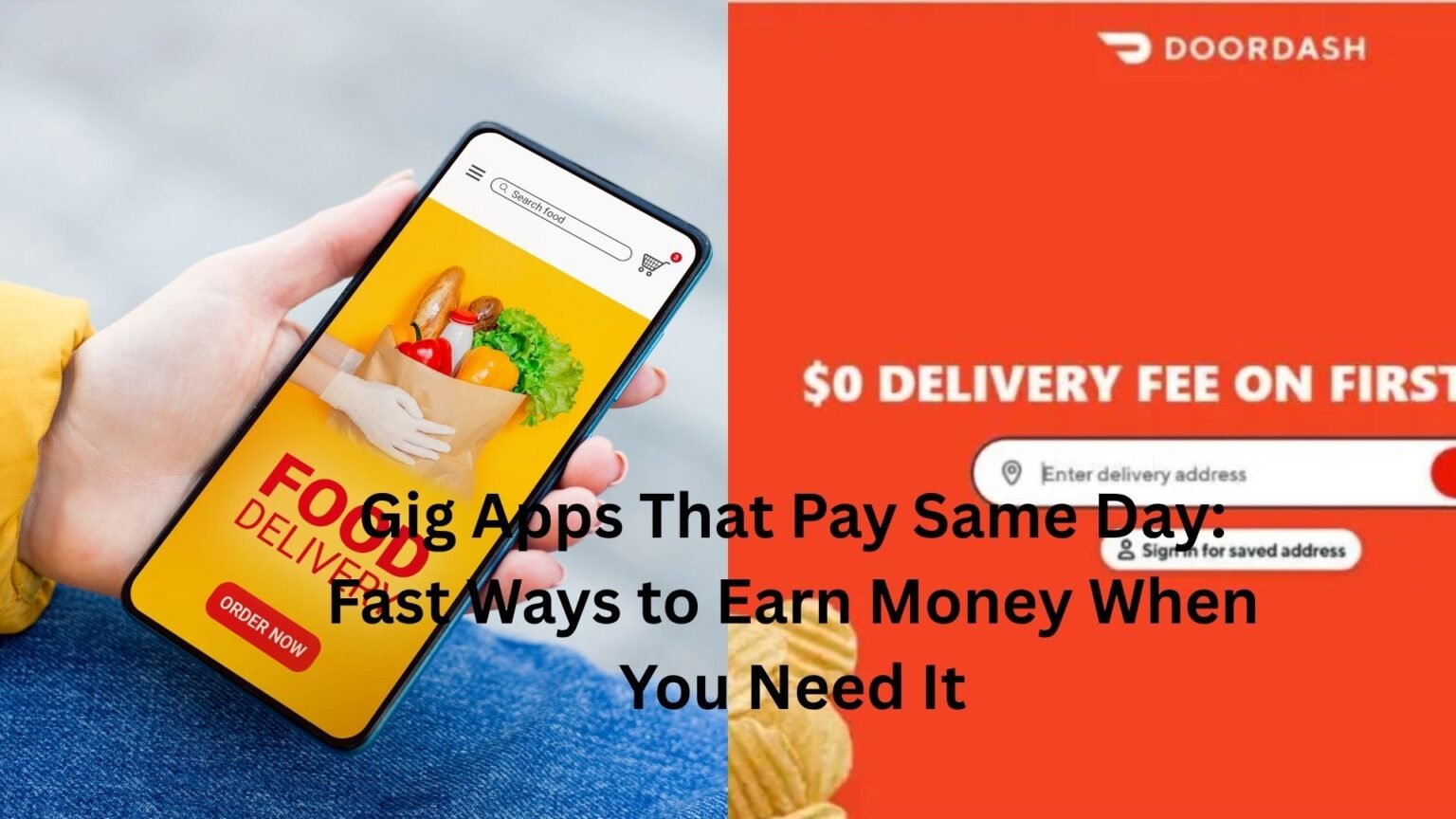 gig apps that pay same day