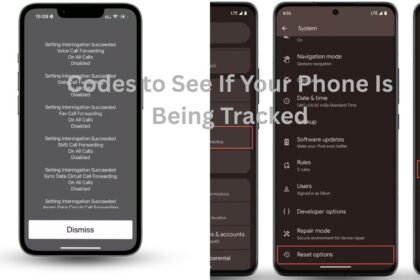 codes to see if your phone is being tracked