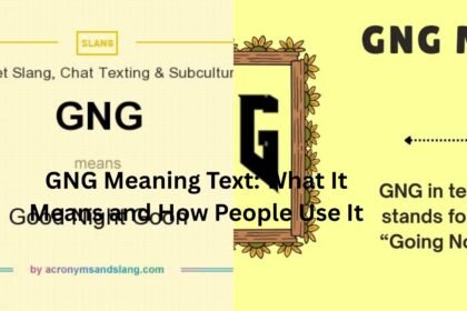 gng meaning text