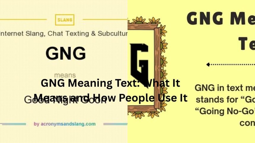 gng meaning text